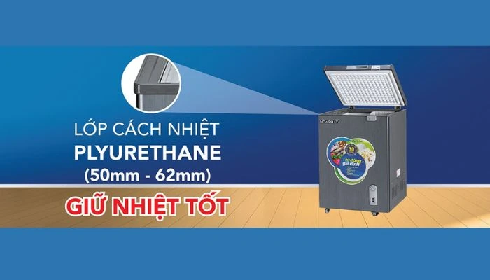 Tủ Đông Hòa Phát 107 Lít HCF 106S1ĐSH/ HPF AD6107G